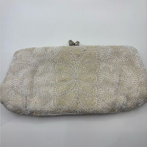 1950’s/60’s Cream Clutch Bag